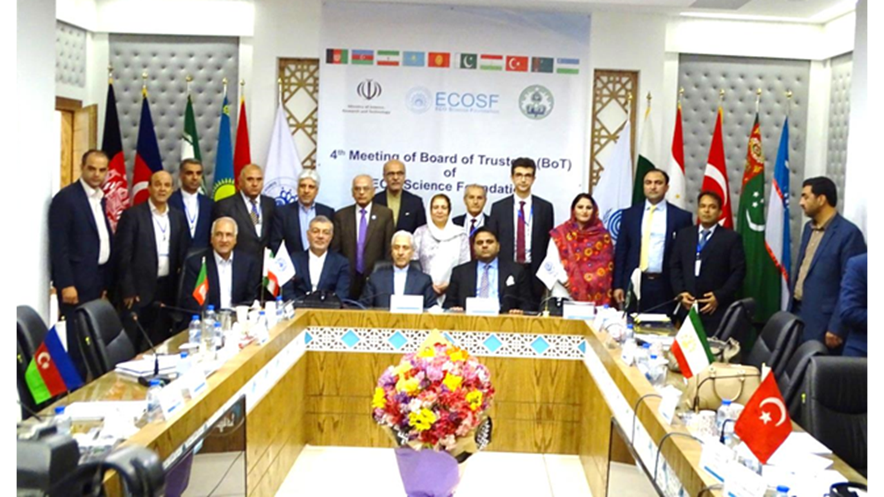 The 4th Meeting of the Board of Trustees (BoT) of the ECO Science Foundation (ECOSF) held in Isfahan, Iran