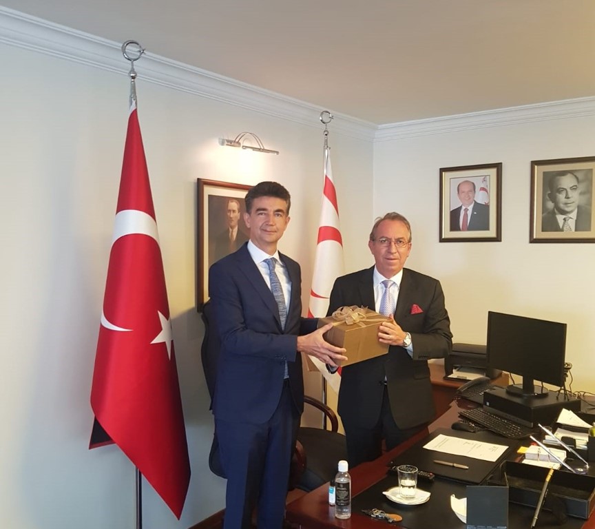 Visit to Ambassador of Turkish Republic of Northern Cyprus