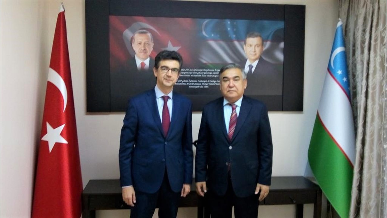 Visit by ECOEI President to Ambassador of Republic of Uzbekistan to Turkey