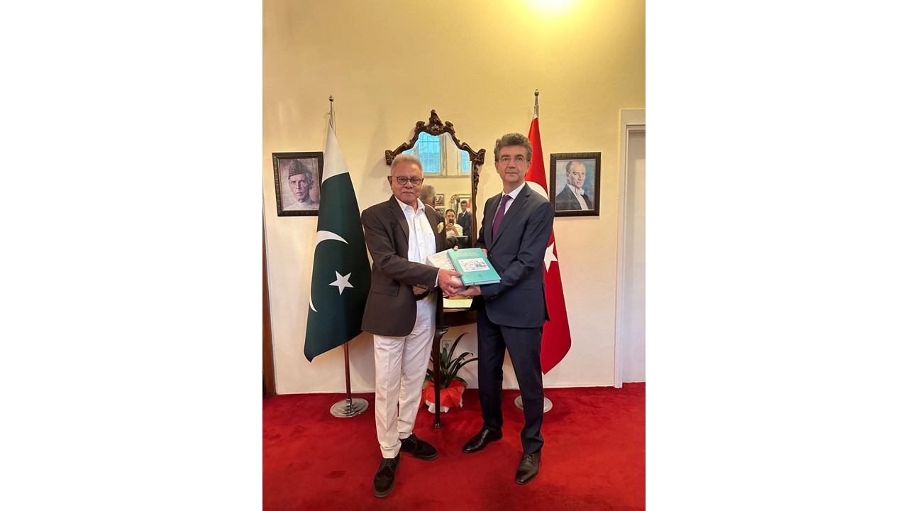 ECOEI President Akif Kireçci visited the Ambassador of Pakistan to Ankara 